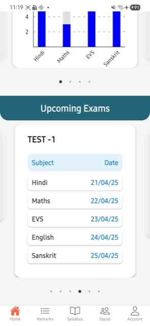 Parent app — Homework